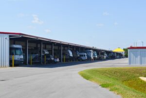 Covered RV and Boat Storage